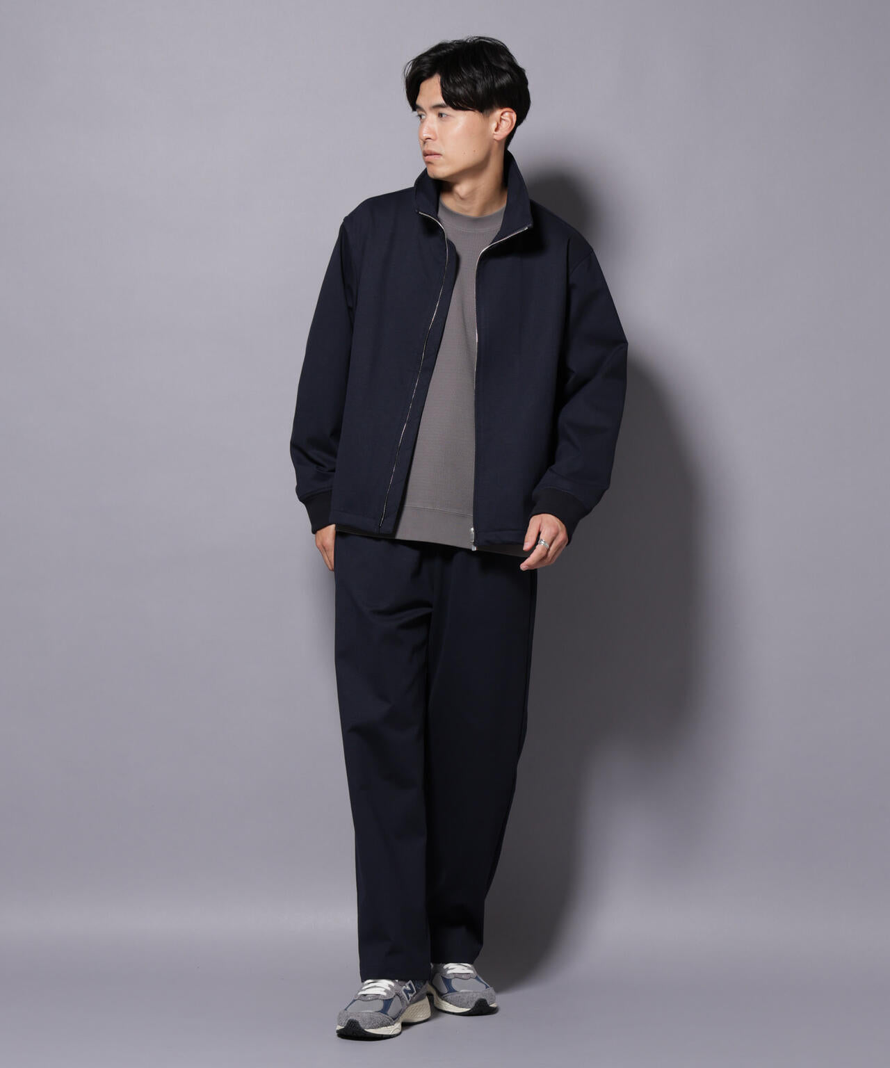 DELEGANTE TECH+ バルーンブルゾン