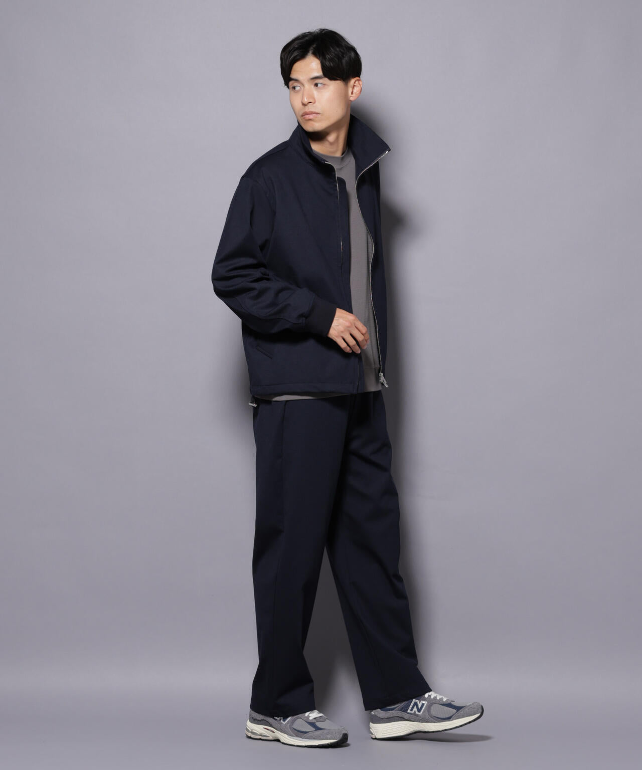 DELEGANTE TECH+ バルーンブルゾン