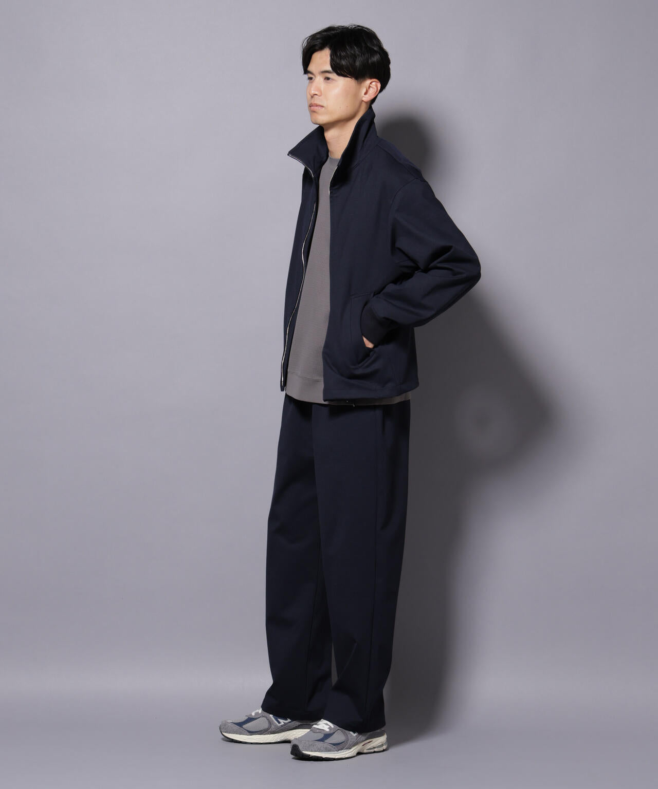 DELEGANTE TECH+ バルーンブルゾン