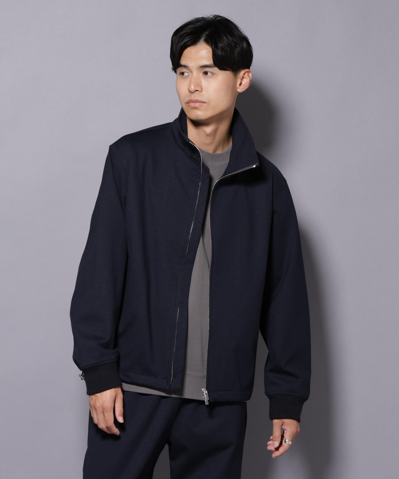 DELEGANTE TECH+ バルーンブルゾン