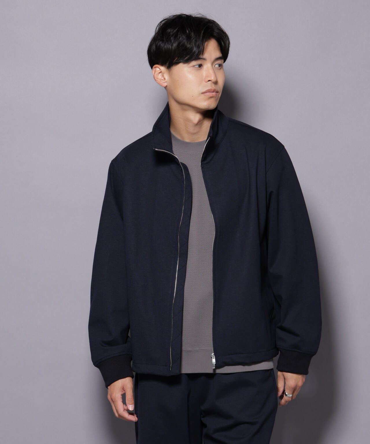DELEGANTE TECH+ バルーンブルゾン