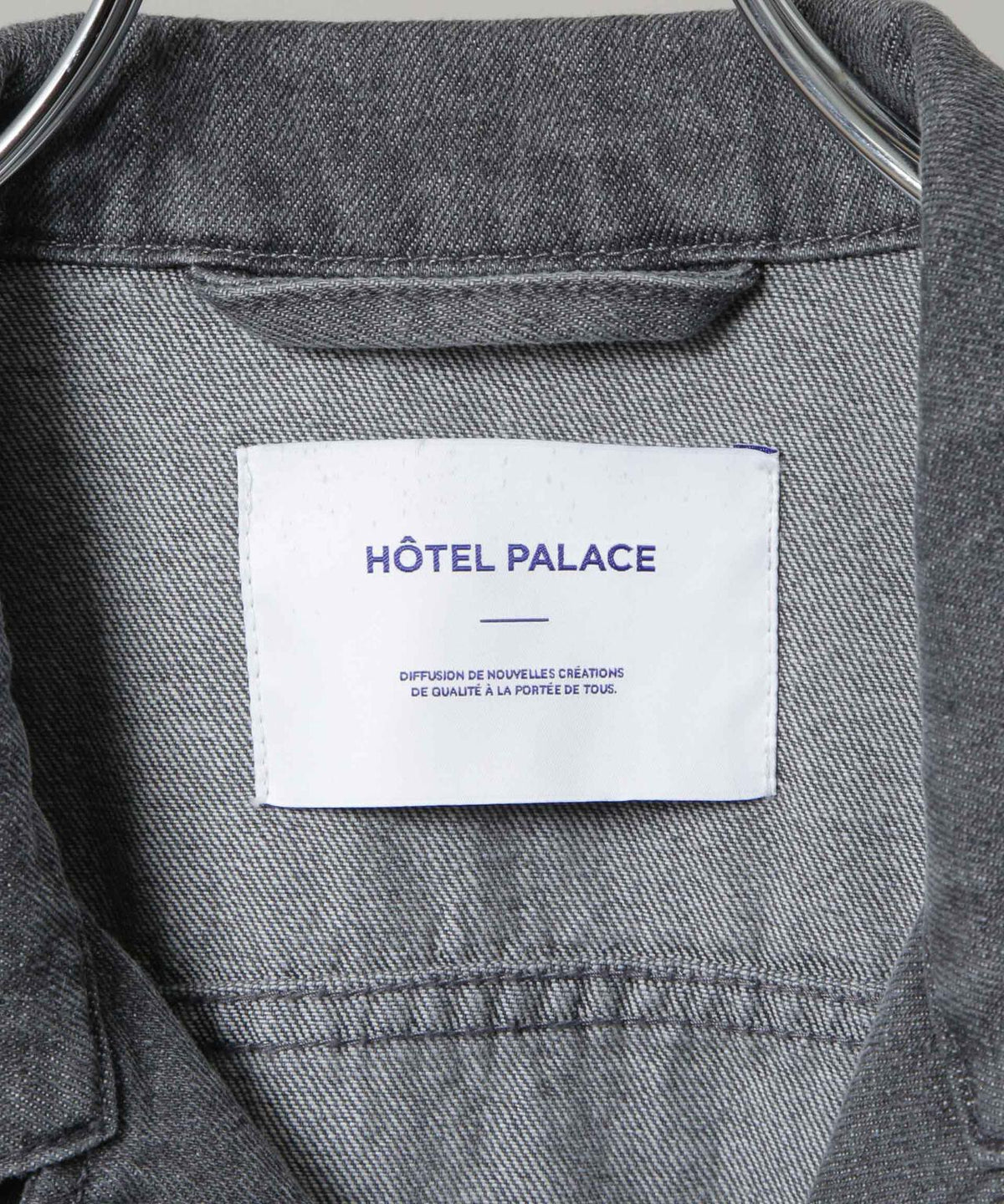 「HOTEL PALACE」 フェードデニムカバーオールジャケット