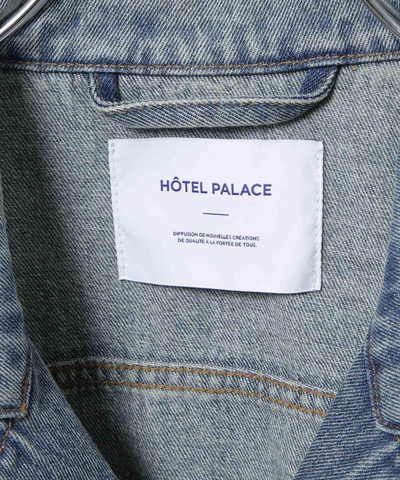 「HOTEL PALACE」 フェードデニムカバーオールジャケット