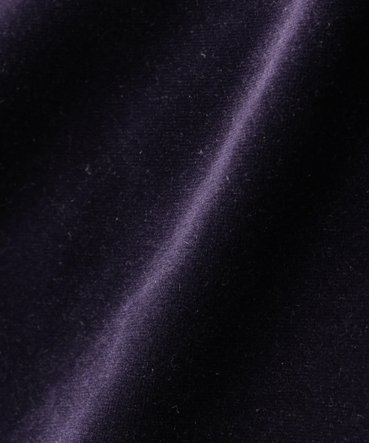 「ASSEMBLANC」 コットンシルクベルベットブルゾン