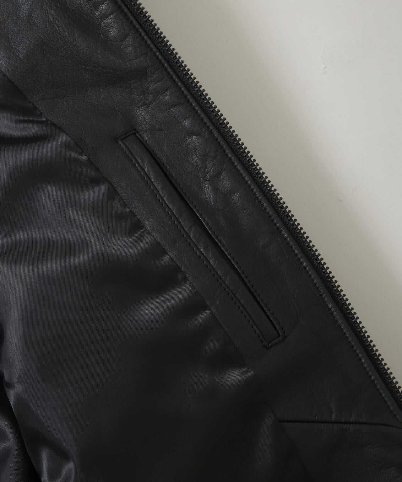 「HOTEL PALACE」 シングルライダース レザーJKT