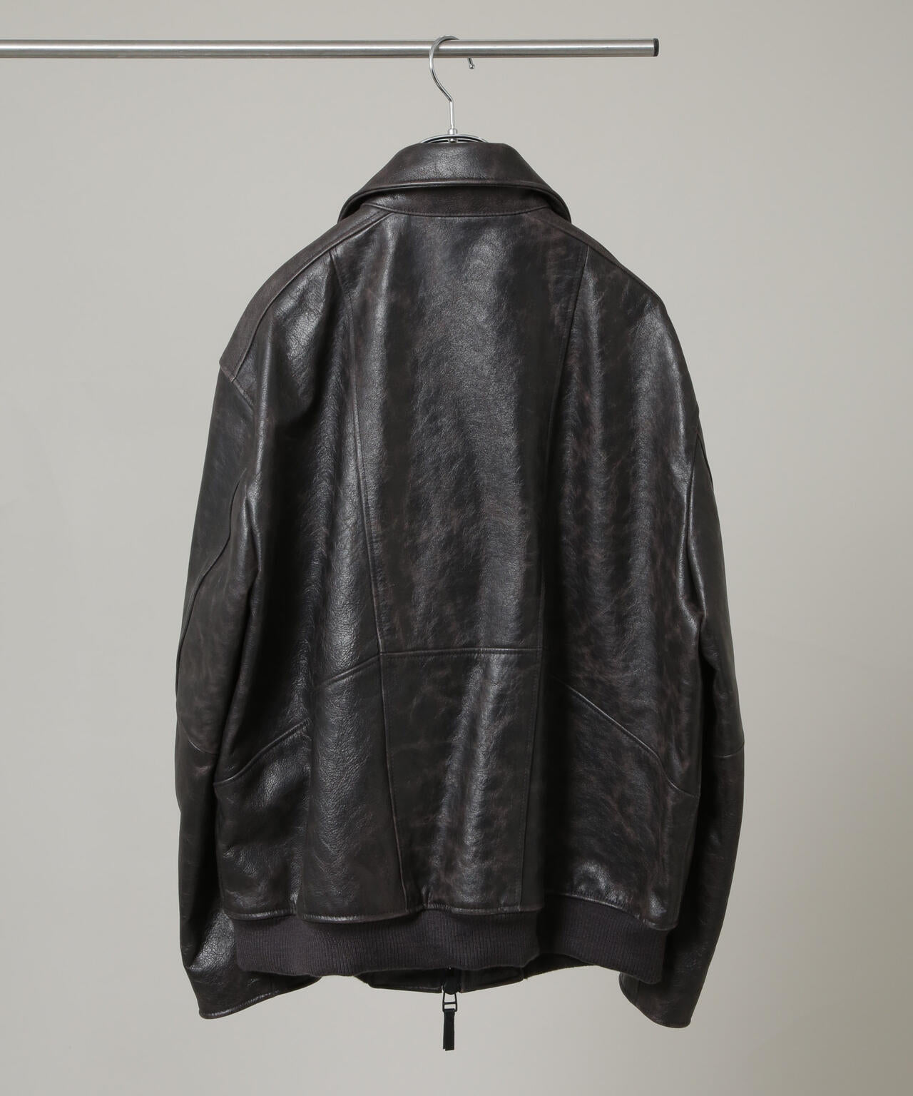 「HOTEL PALACE」 シングルライダース レザーJKT
