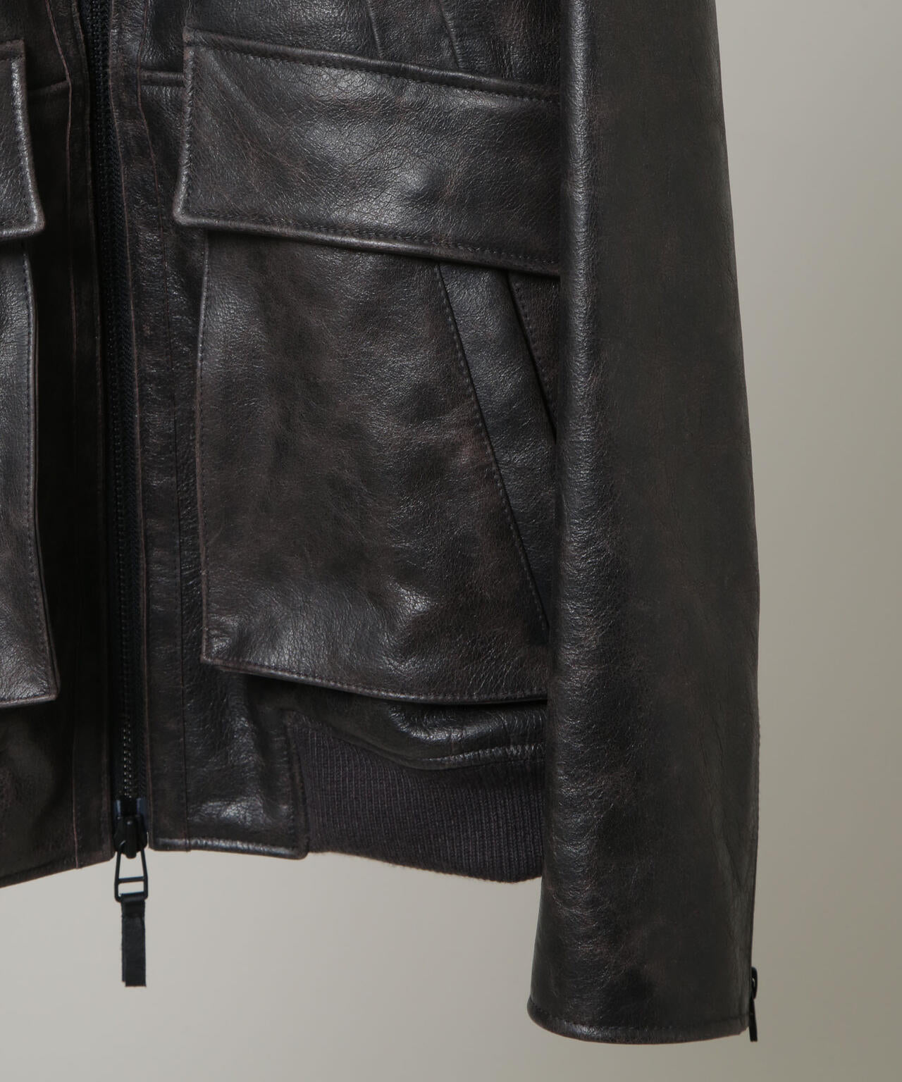 「HOTEL PALACE」 シングルライダース レザーJKT