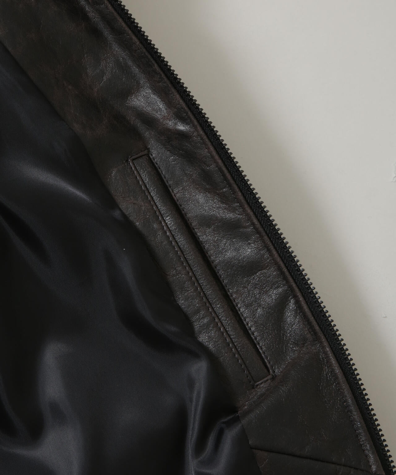 「HOTEL PALACE」 シングルライダース レザーJKT