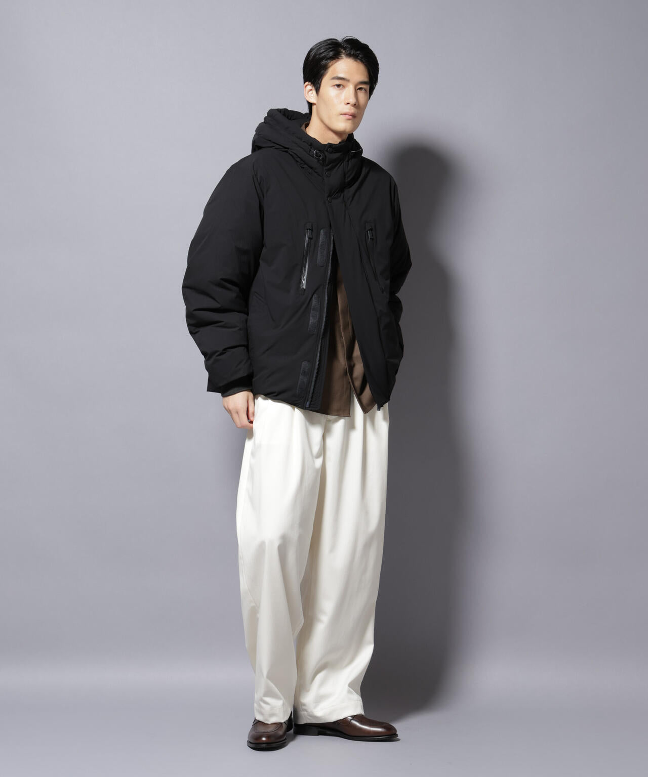 「西川ダウン(R)」SOLOTEXショートダウン