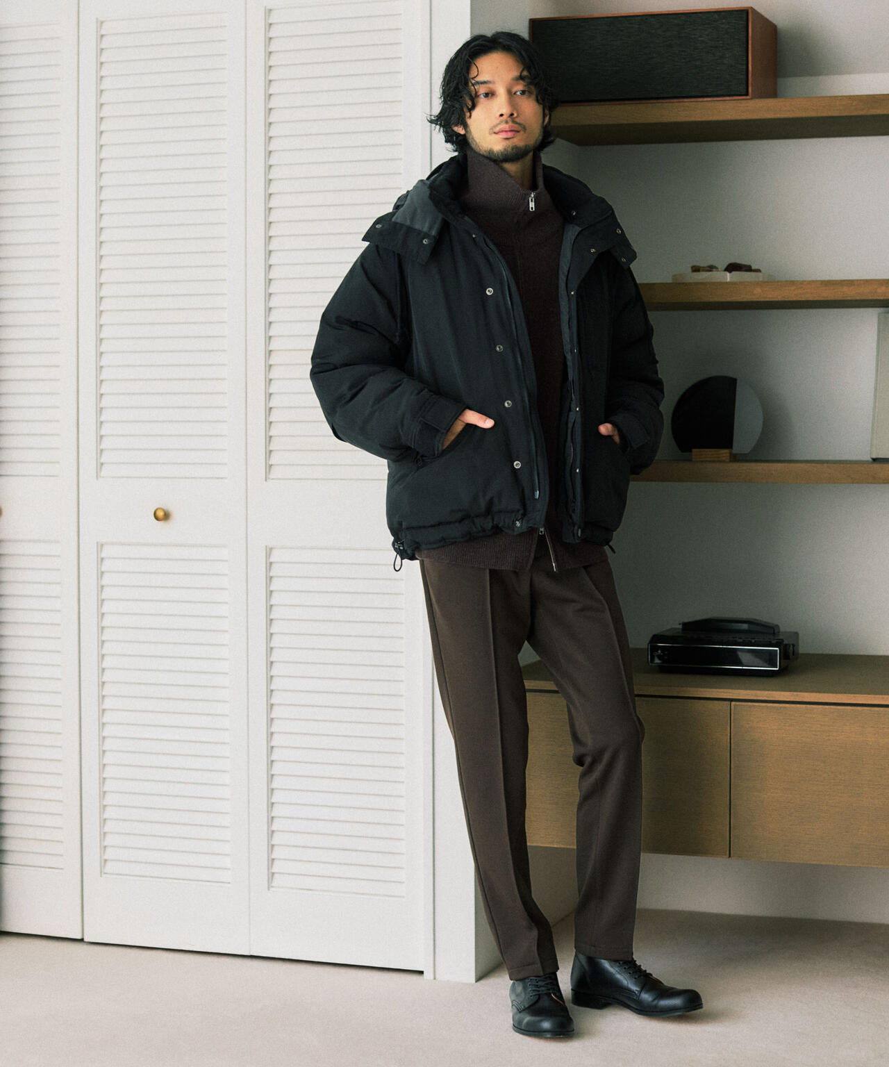 「OGAWA PRODUCTS」anewdown(R) 2WAYダウン 難燃性、撥水