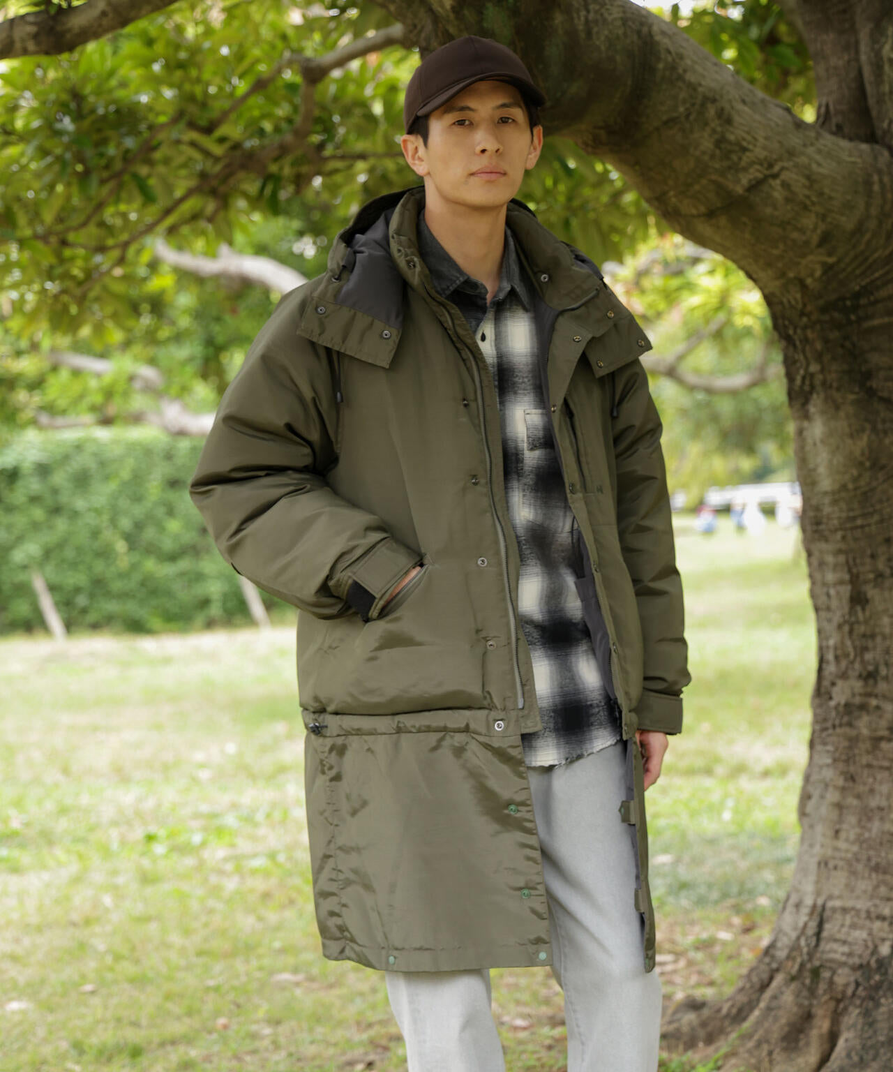 「OGAWA PRODUCTS」anewdown(R) 2WAYダウン 難燃性、撥水