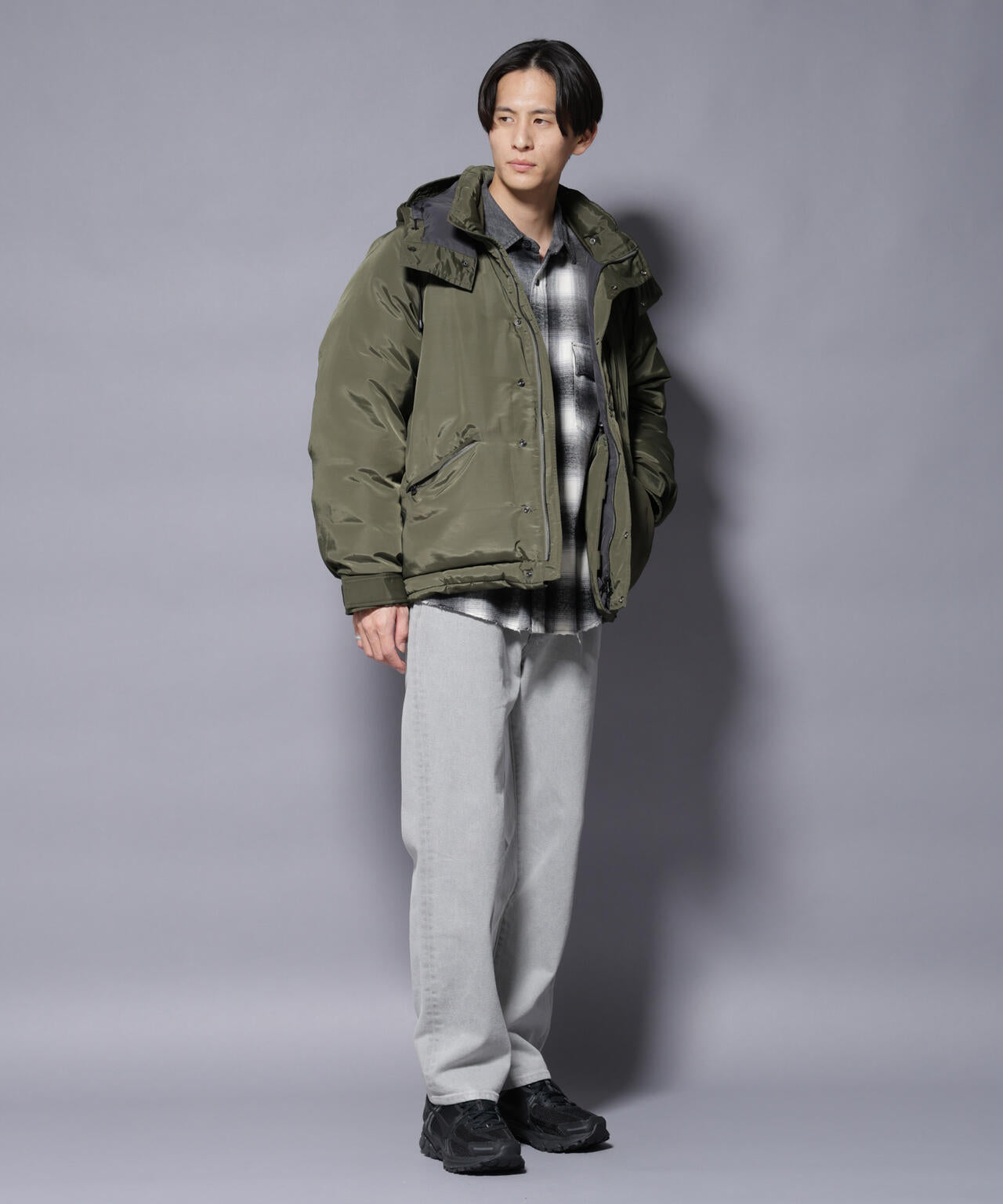 「OGAWA PRODUCTS」anewdown(R) 2WAYダウン 難燃性、撥水