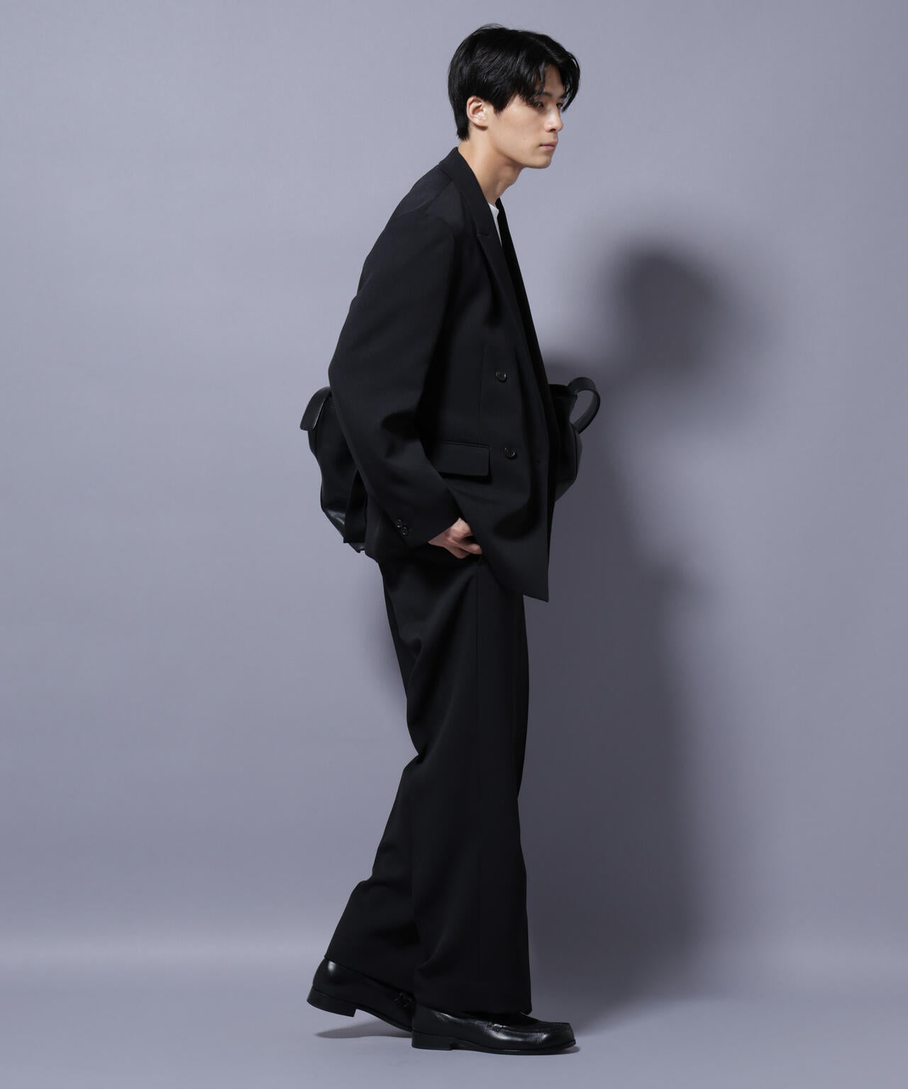 Reflax(R) ダブルクロスウェザーダブルブレストジャケット(セットアップ可)