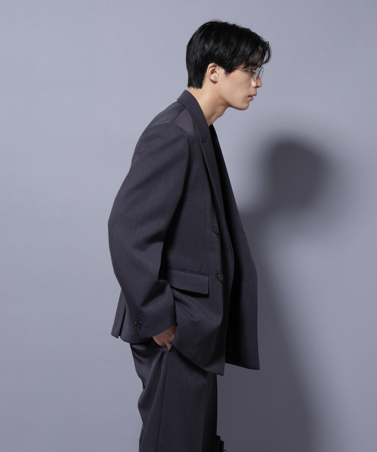 Reflax(R) ダブルクロスウェザーダブルブレストジャケット(セットアップ可)