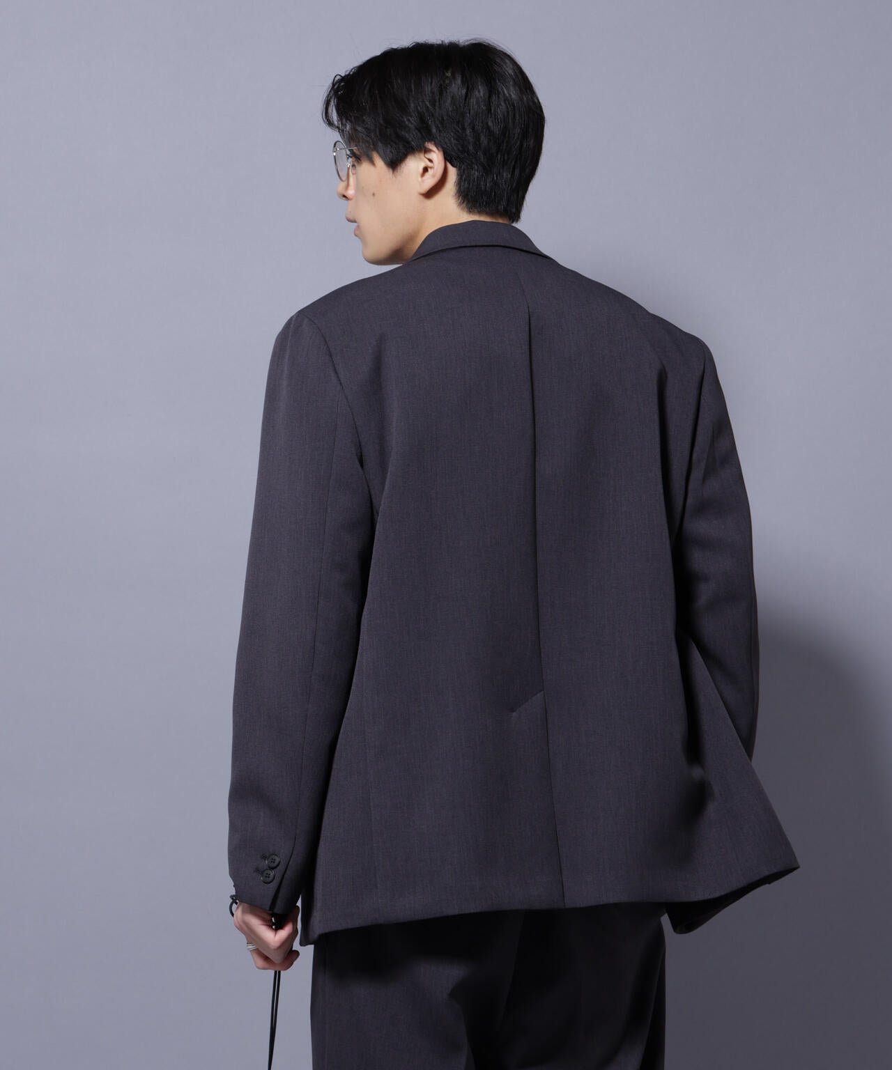 Reflax(R) ダブルクロスウェザーダブルブレストジャケット(セットアップ可)