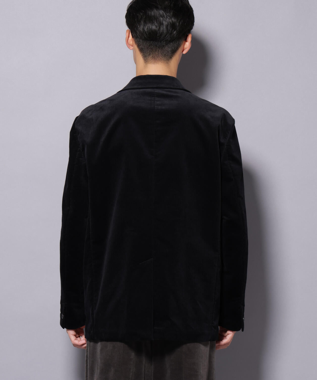 AIRコーデュロイ ダブルブレストジャケット/STRETCH(セットアップ可)