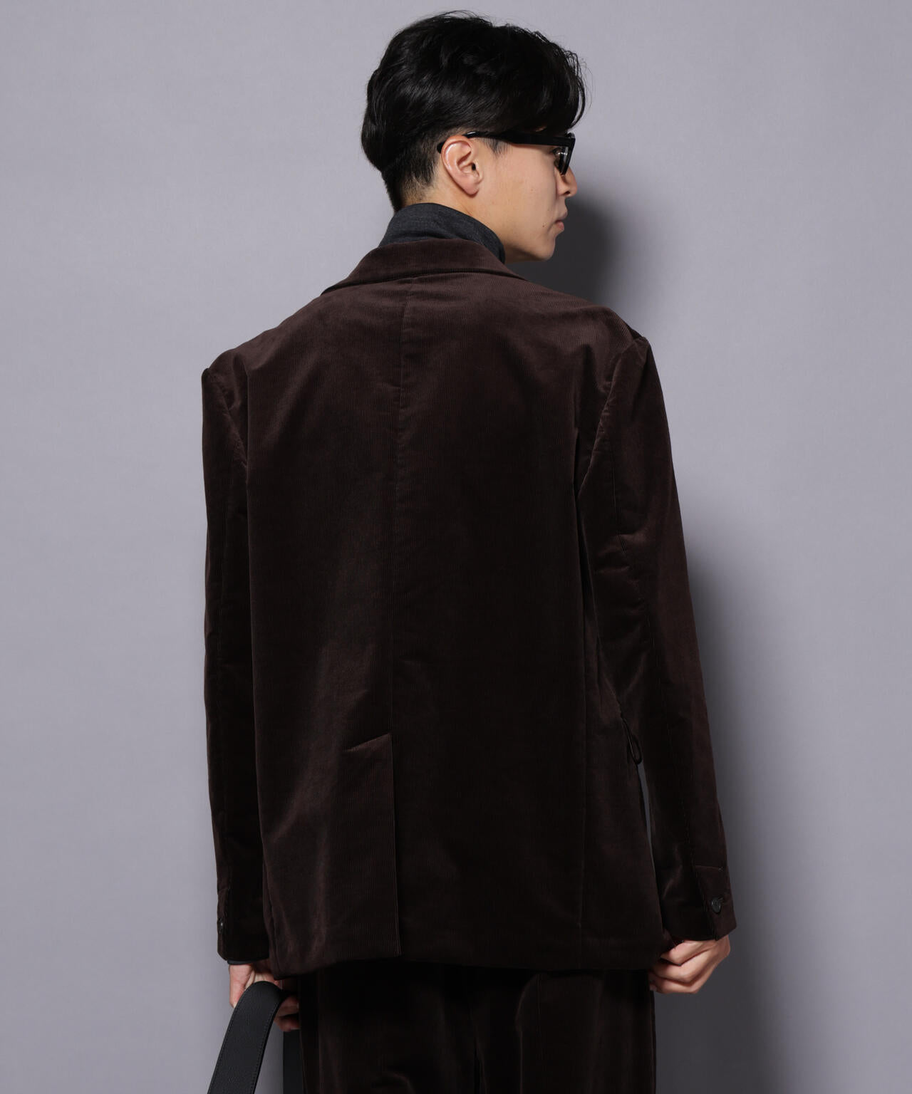 AIRコーデュロイ ダブルブレストジャケット/STRETCH(セットアップ可)