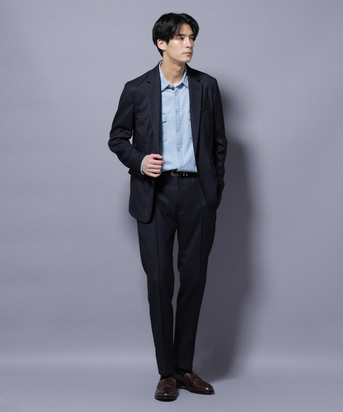「N JACKET PREMIUM」ウールデニムジャケット/STRETCH(セットアップ可)