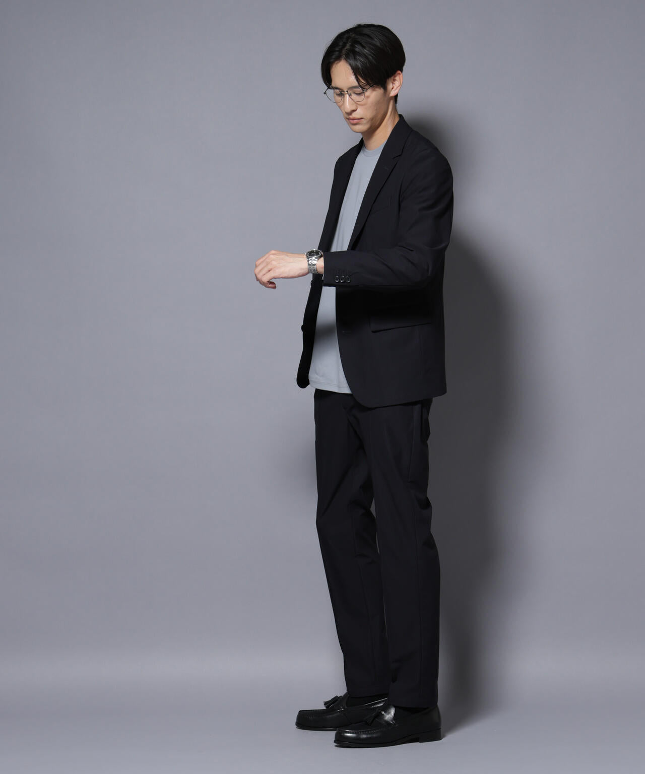 「N JACKET BASIC」TEXBRID(R) ツイルジャケット/ストレッチ・撥水(セットアップ可)