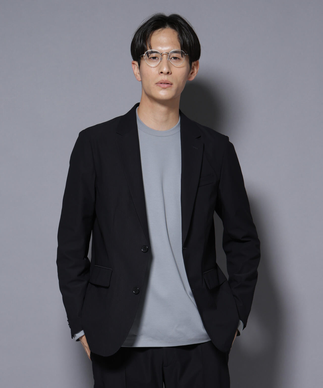 「N JACKET BASIC」TEXBRID(R) ツイルジャケット/ストレッチ・撥水(セットアップ可)