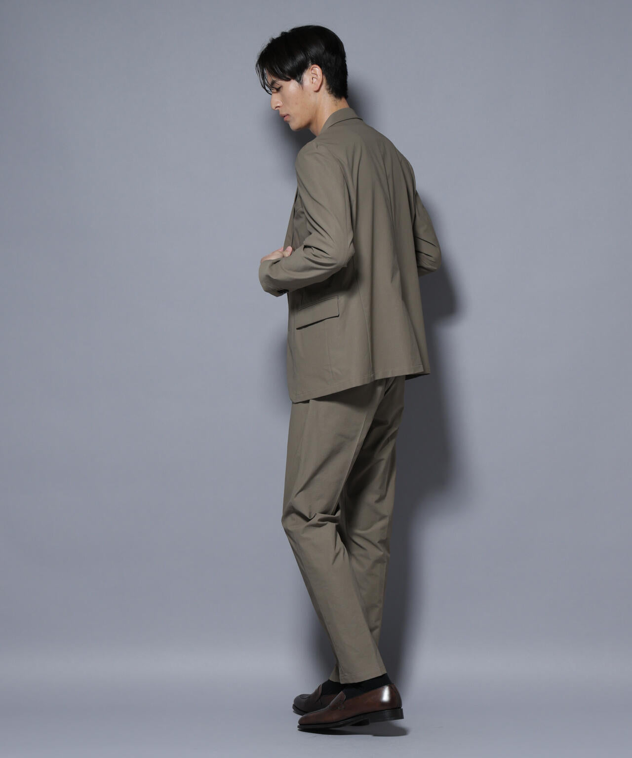 「N JACKET BASIC」TEXBRID(R) ツイルジャケット/ストレッチ・撥水(セットアップ可)