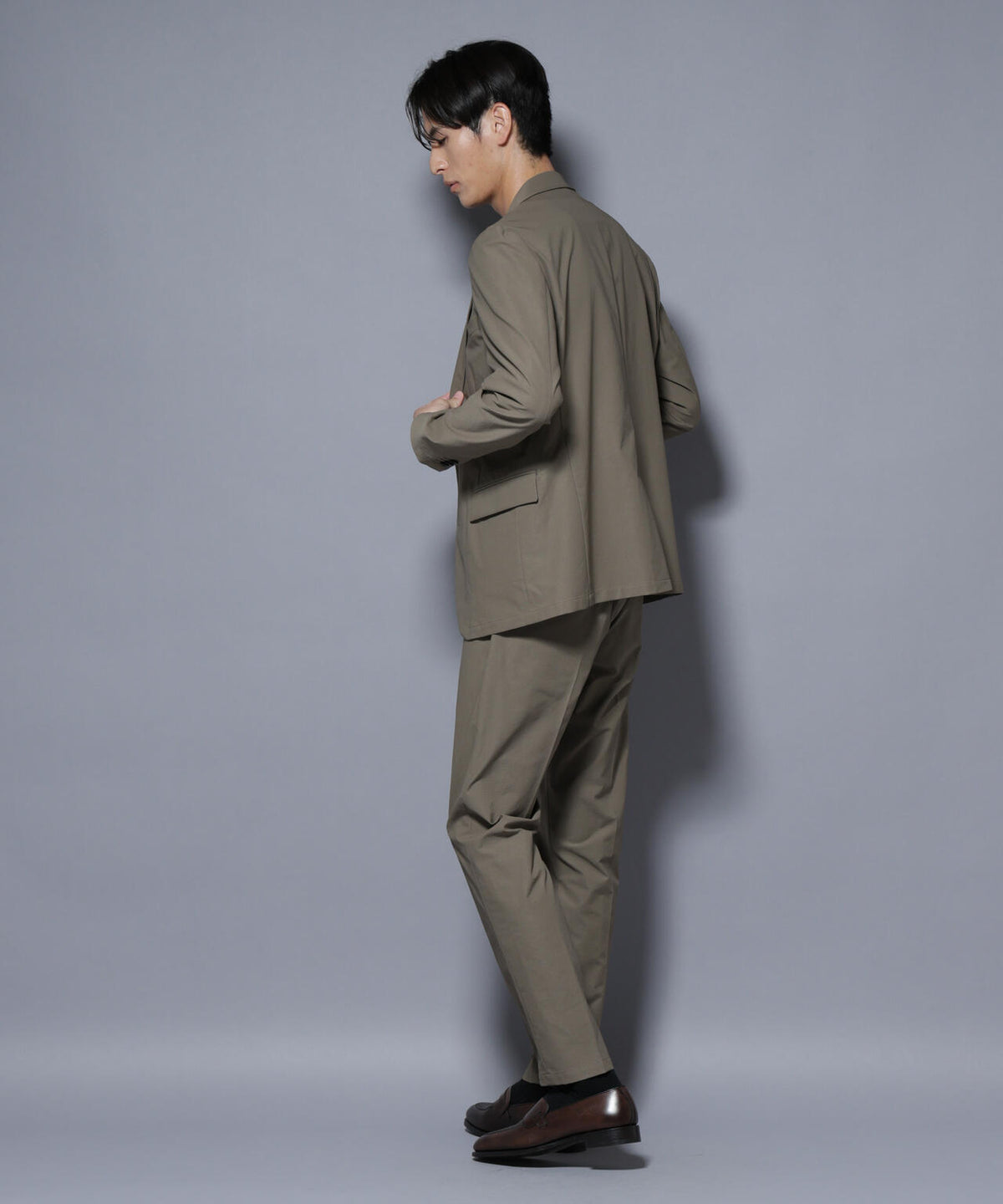 「N JACKET BASIC」TEXBRID(R) ツイルジャケット/ストレッチ・撥水(セットアップ可)