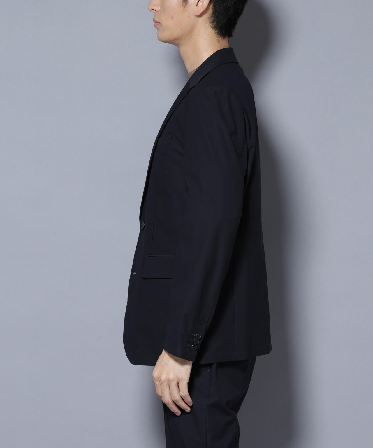 「N JACKET BASIC」SizeMoreTEXBRID(R)ストレッチジャケット(セットアップ可)