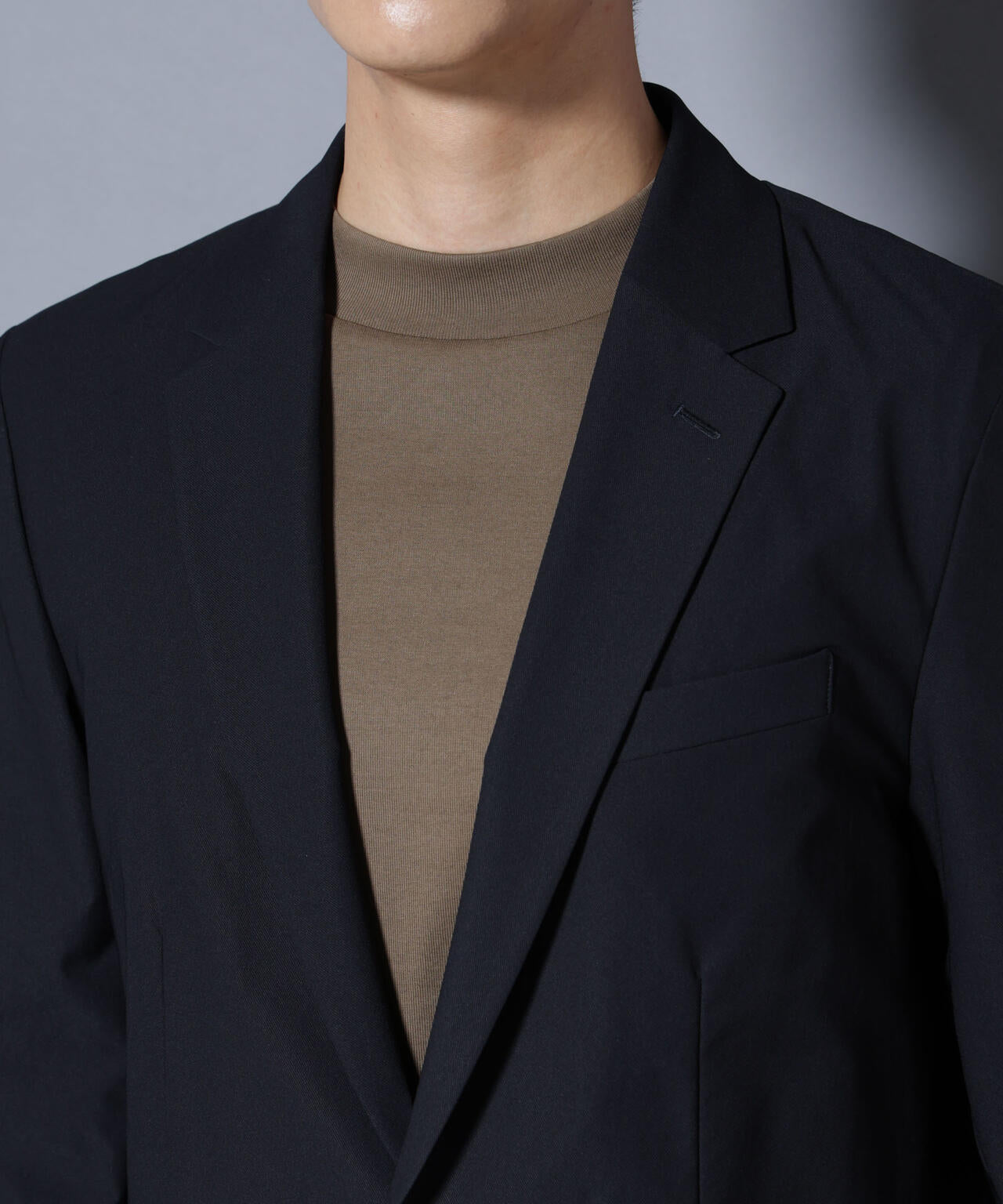 「N JACKET BASIC」SizeMoreTEXBRID(R)ストレッチジャケット(セットアップ可)