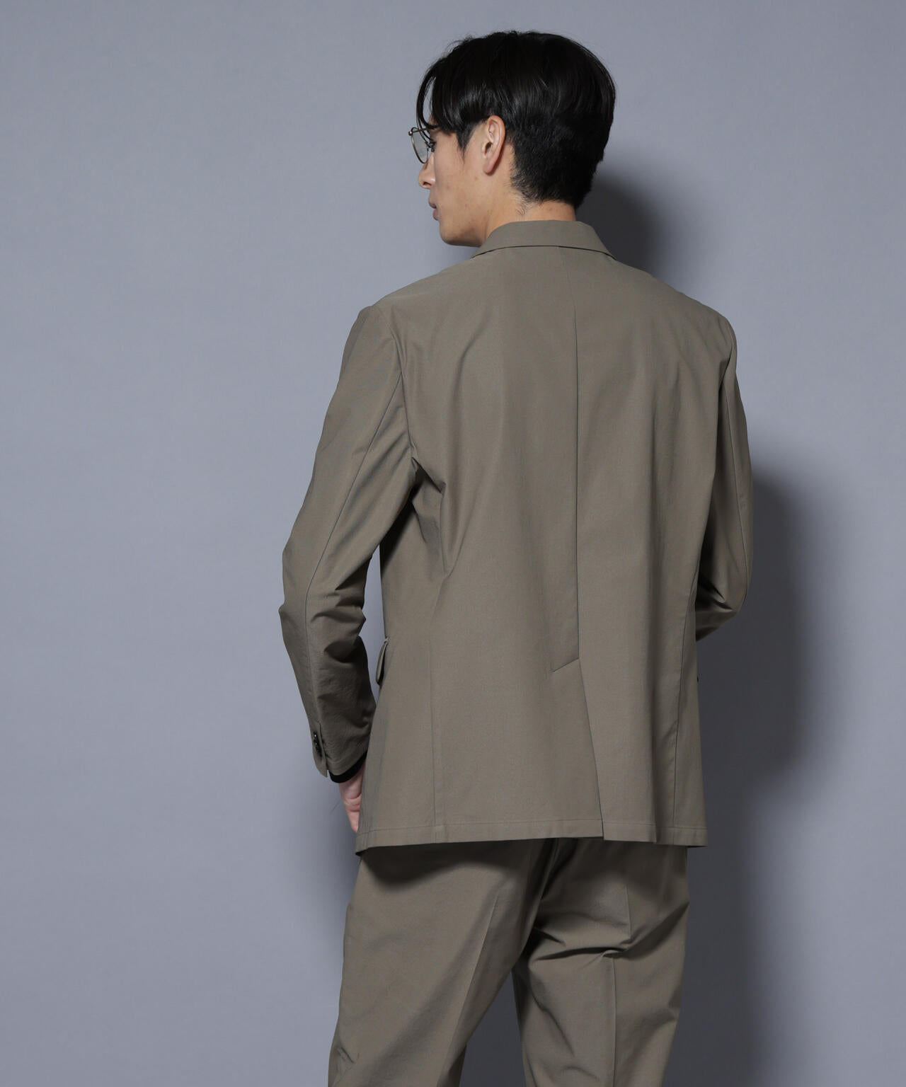 「N JACKET BASIC」SizeMoreTEXBRID(R)ストレッチジャケット(セットアップ可)