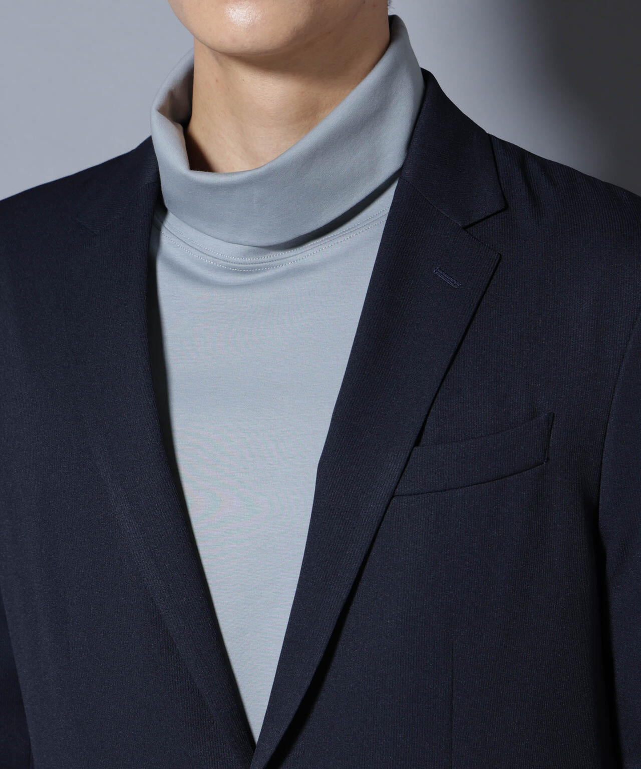 「N JACKET BASIC」シャドーストライプジャケット(セットアップ可)