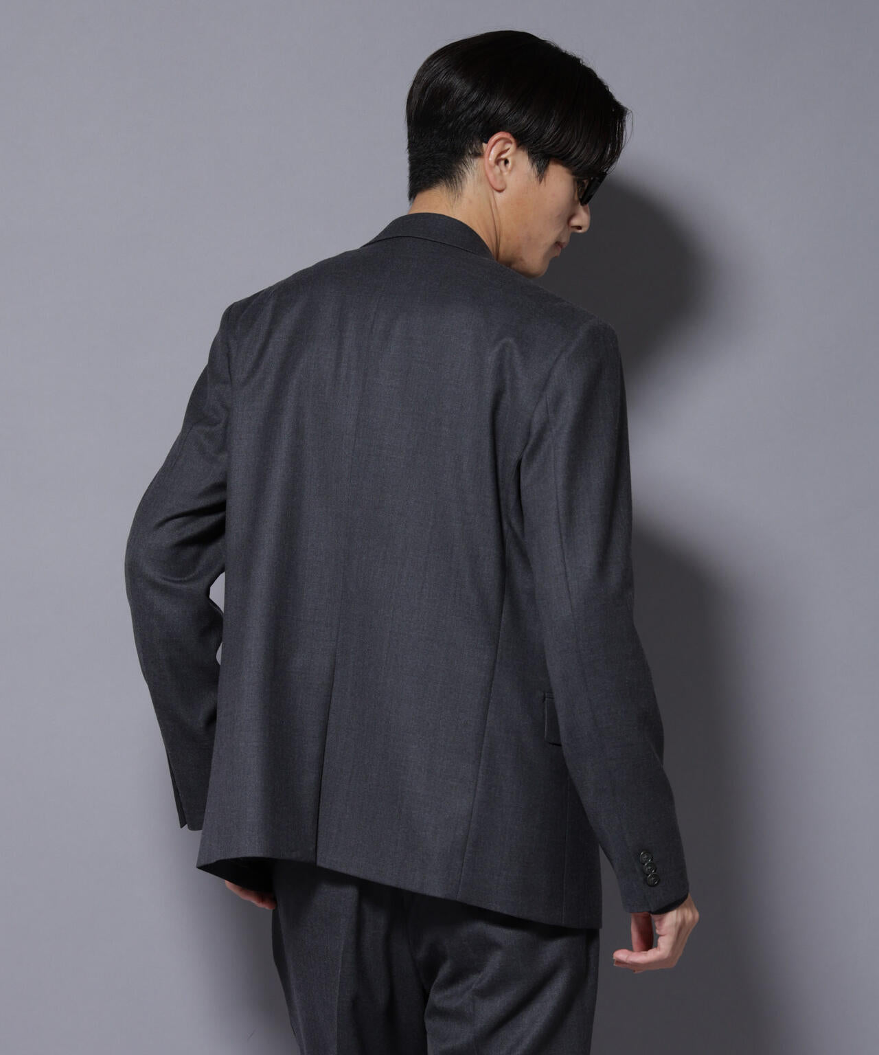 「N JACKET PREMIUM」RENU(R) ウール混洗えるサキソニージャケット(セットアップ可)