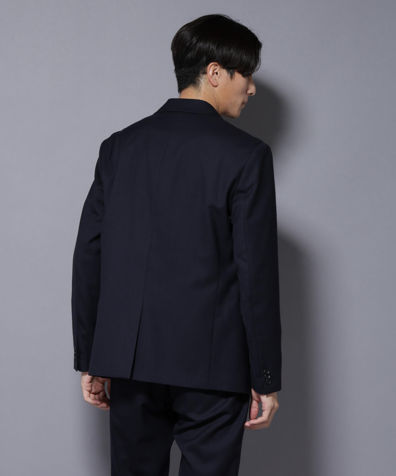 「N JACKET PREMIUM」RENU(R) ウール混洗えるサキソニージャケット(セットアップ可)