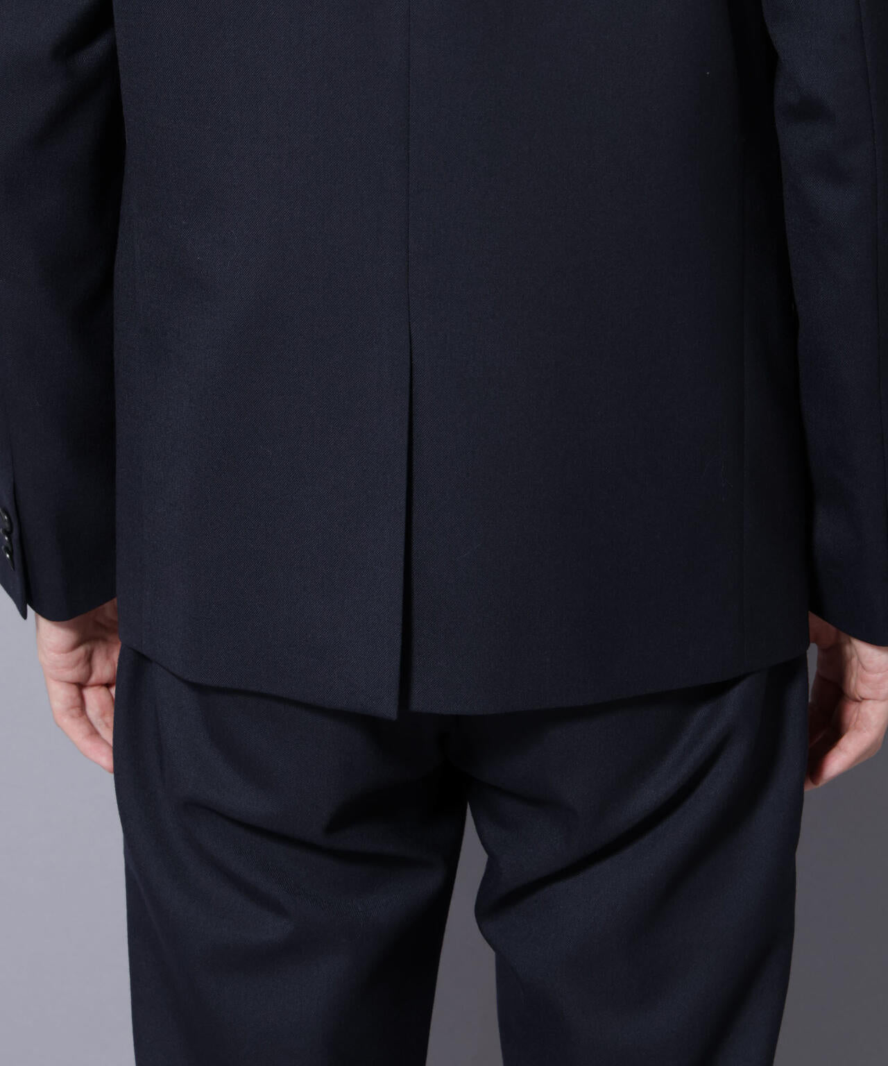 「N JACKET PREMIUM」RENU(R) ウール混洗えるサキソニージャケット(セットアップ可)