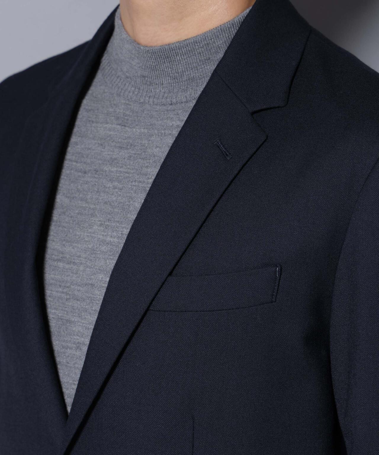 「N JACKET PREMIUM」RENU(R) ウール混洗えるサキソニージャケット(セットアップ可)