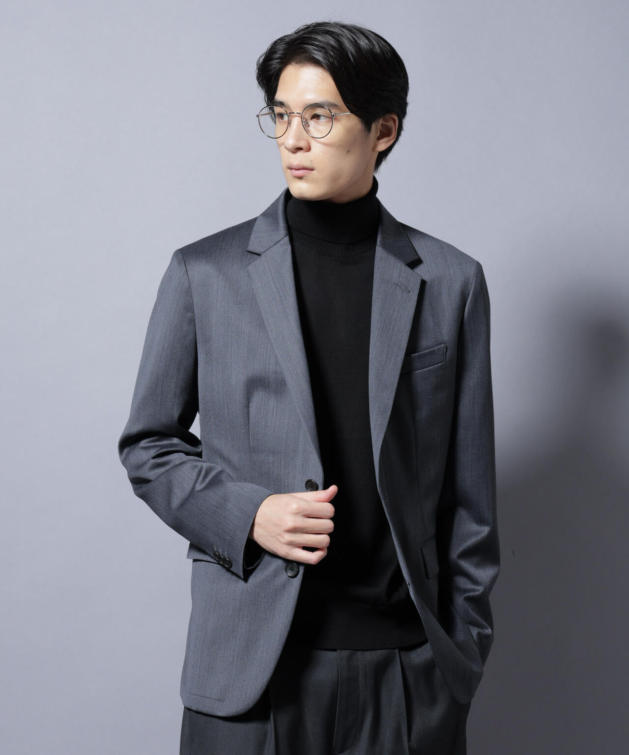 【大人気セットアップ】「Damerino Select」 ウールシルクベネシャンジャケット(セットアップ可)