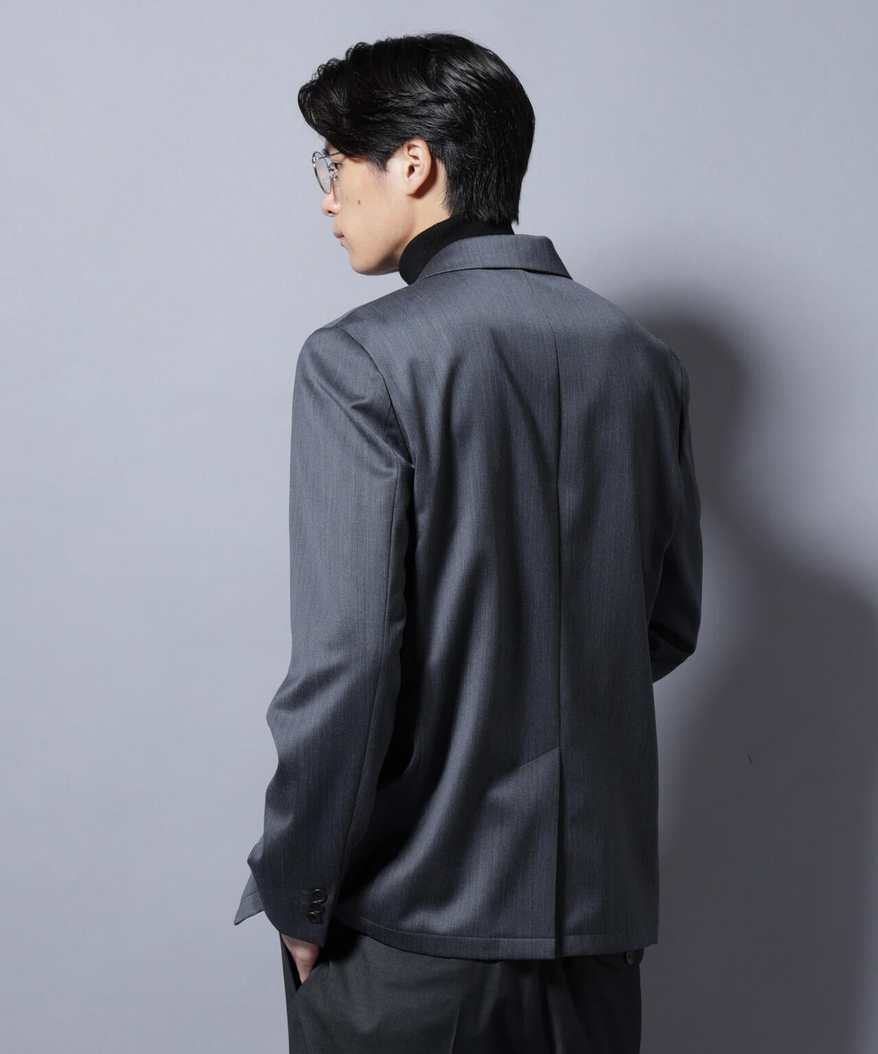 【大人気セットアップ】「Damerino Select」 ウールシルクベネシャンジャケット(セットアップ可)