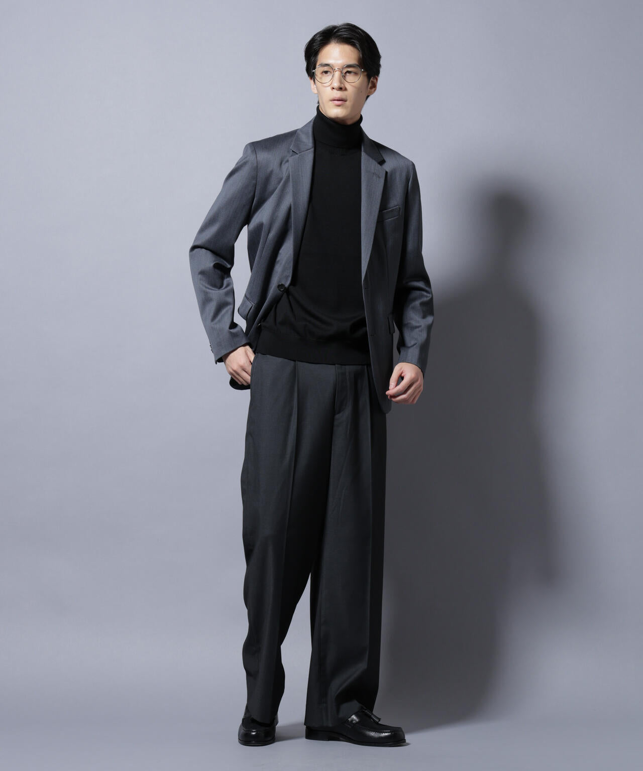 【大人気セットアップ】「Damerino Select」 ウールシルクベネシャンジャケット(セットアップ可)