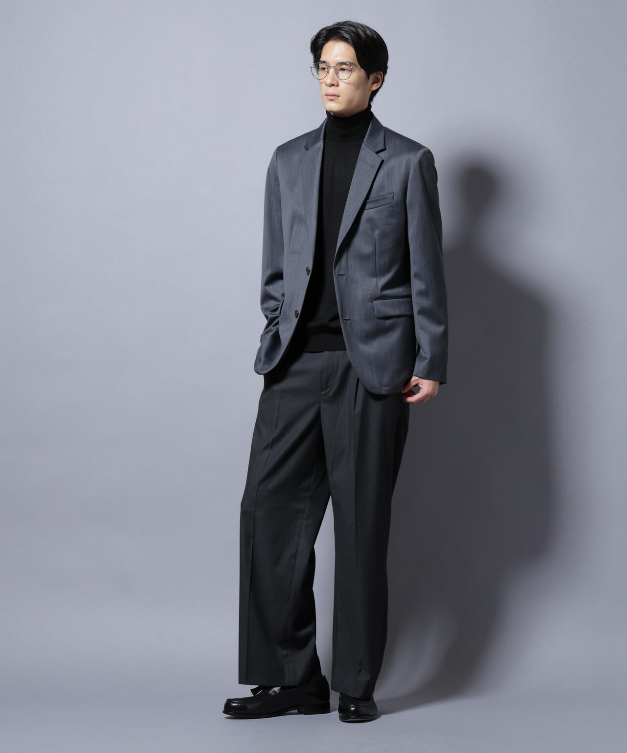 【大人気セットアップ】「Damerino Select」 ウールシルクベネシャンジャケット(セットアップ可)