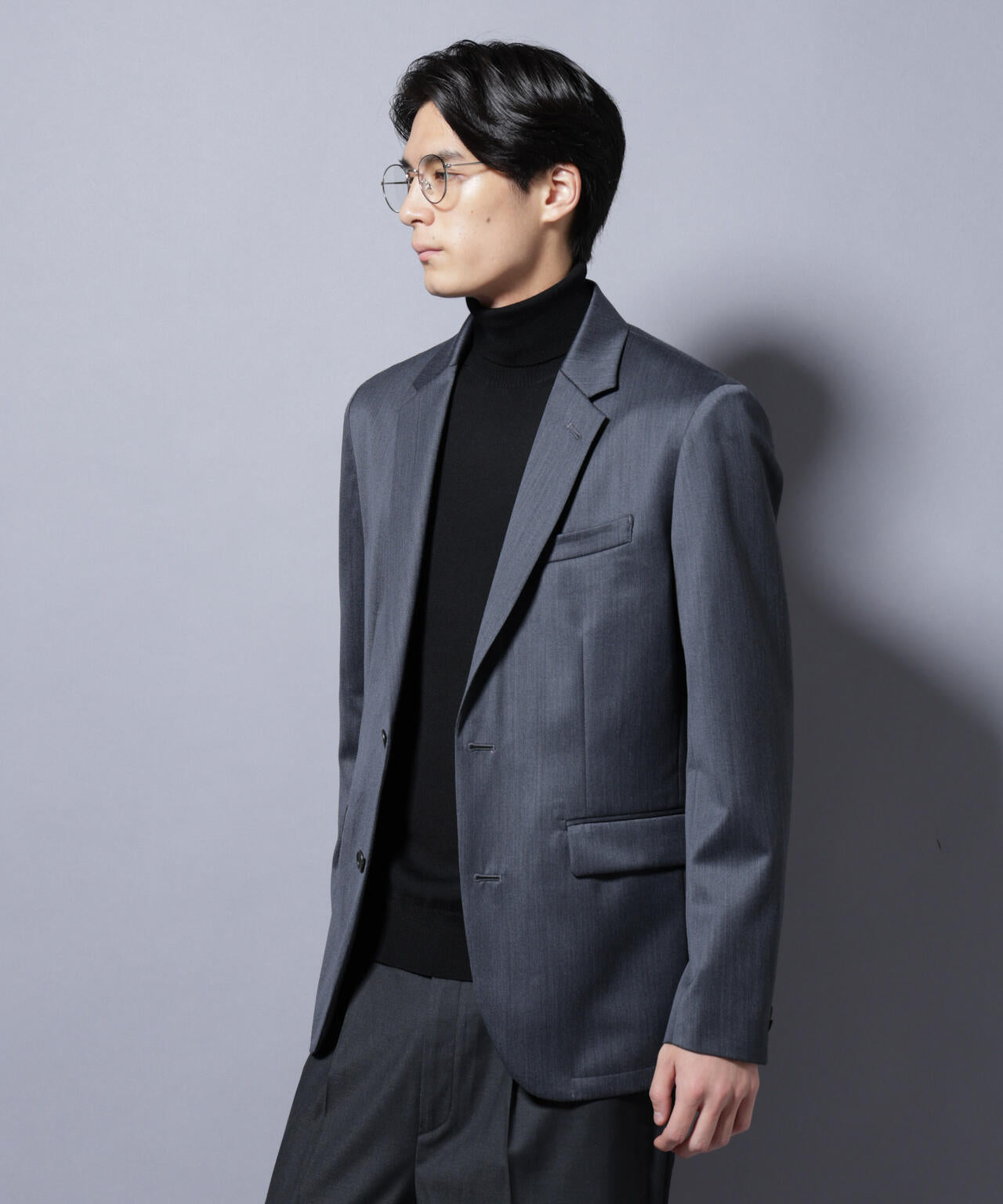 【大人気セットアップ】「Damerino Select」 ウールシルクベネシャンジャケット(セットアップ可)