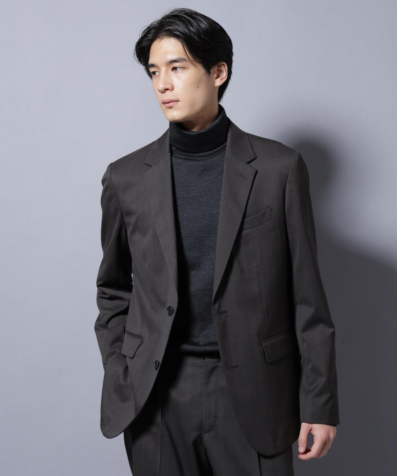 【大人気セットアップ】「Damerino Select」 RENU(R)T/Wシャドーチェックジャケット(セットアップ可)