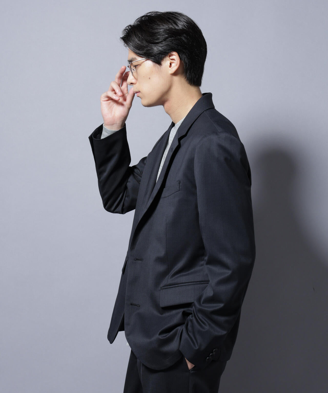 【大人気セットアップ】「Damerino Select」 RENU(R)T/Wシャドーチェックジャケット(セットアップ可)
