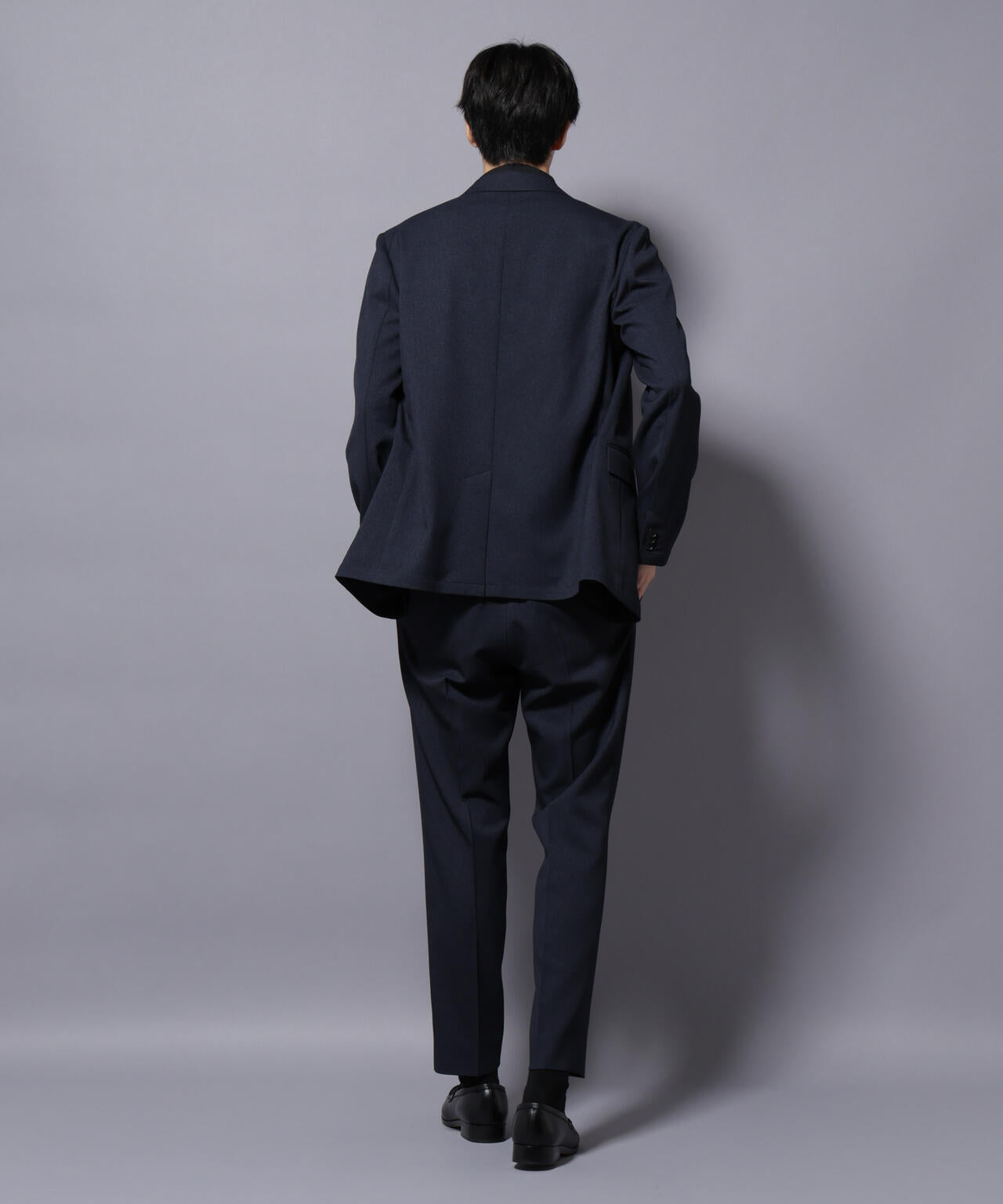 【大人気セットアップ】「Damerino」LANATEC(R)シャークスキンセットアップ防シワ形態安定