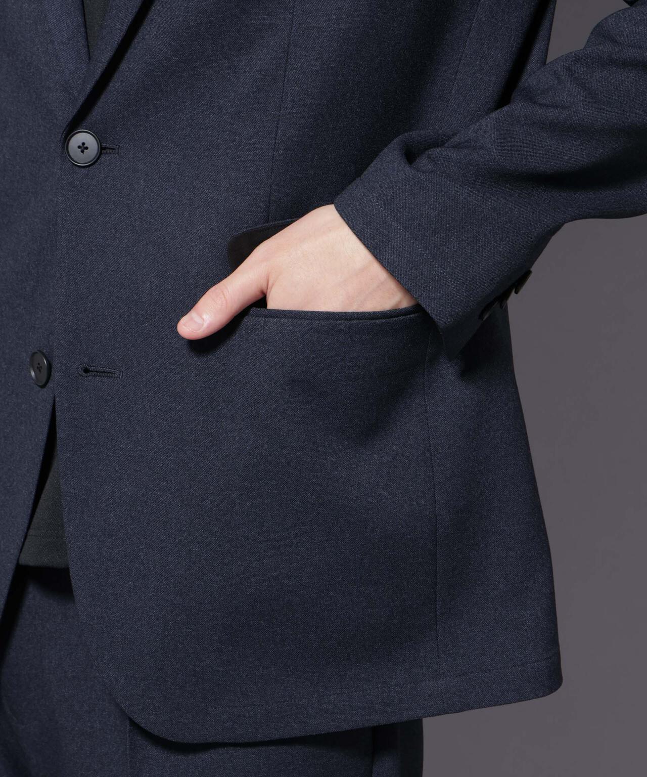 【大人気セットアップ】「Damerino」LANATEC(R)シャークスキンセットアップ防シワ形態安定