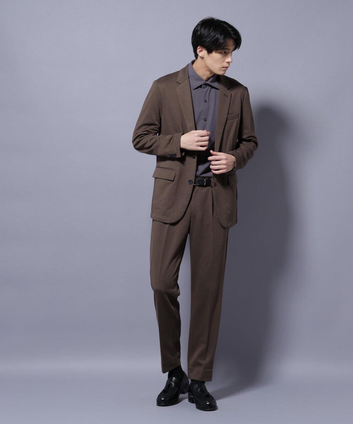 【大人気セットアップ】「Damerino」ポンチストレッチセットアップ