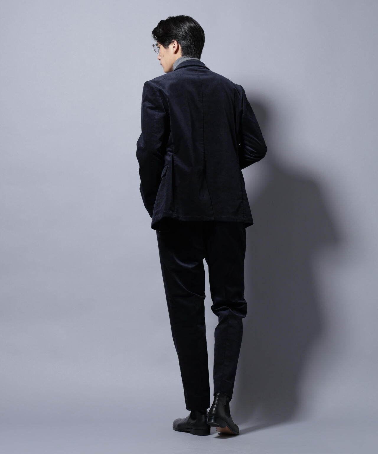 「Damerino」コットンコーデュロイストレッチセットアップ