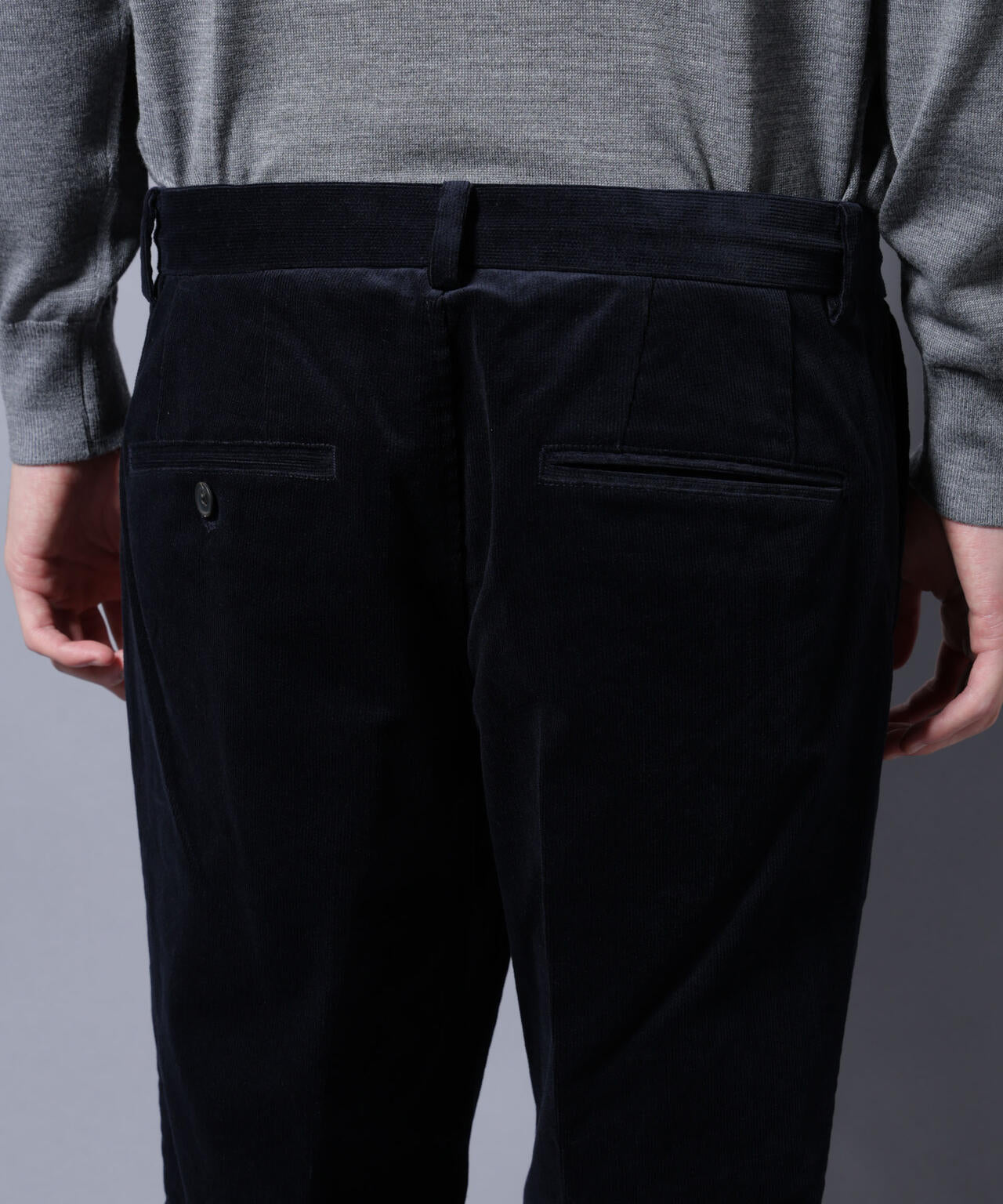 「Damerino」コットンコーデュロイストレッチセットアップ