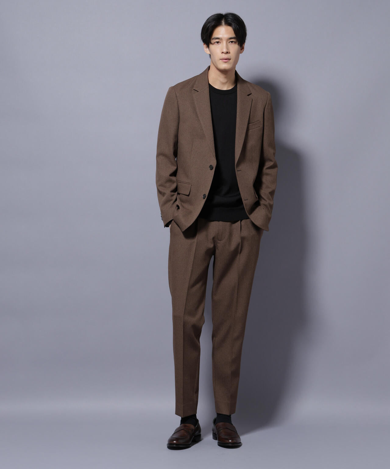 「Damerino」LANATEC(R) メランジツイルセットアップ