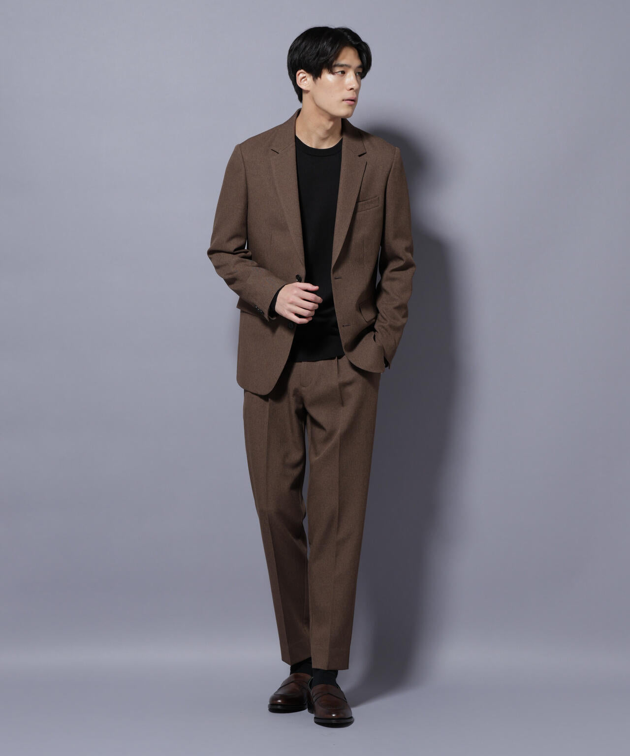 【大人気セットアップ】「Damerino」LANATEC(R) メランジツイルセットアップ
