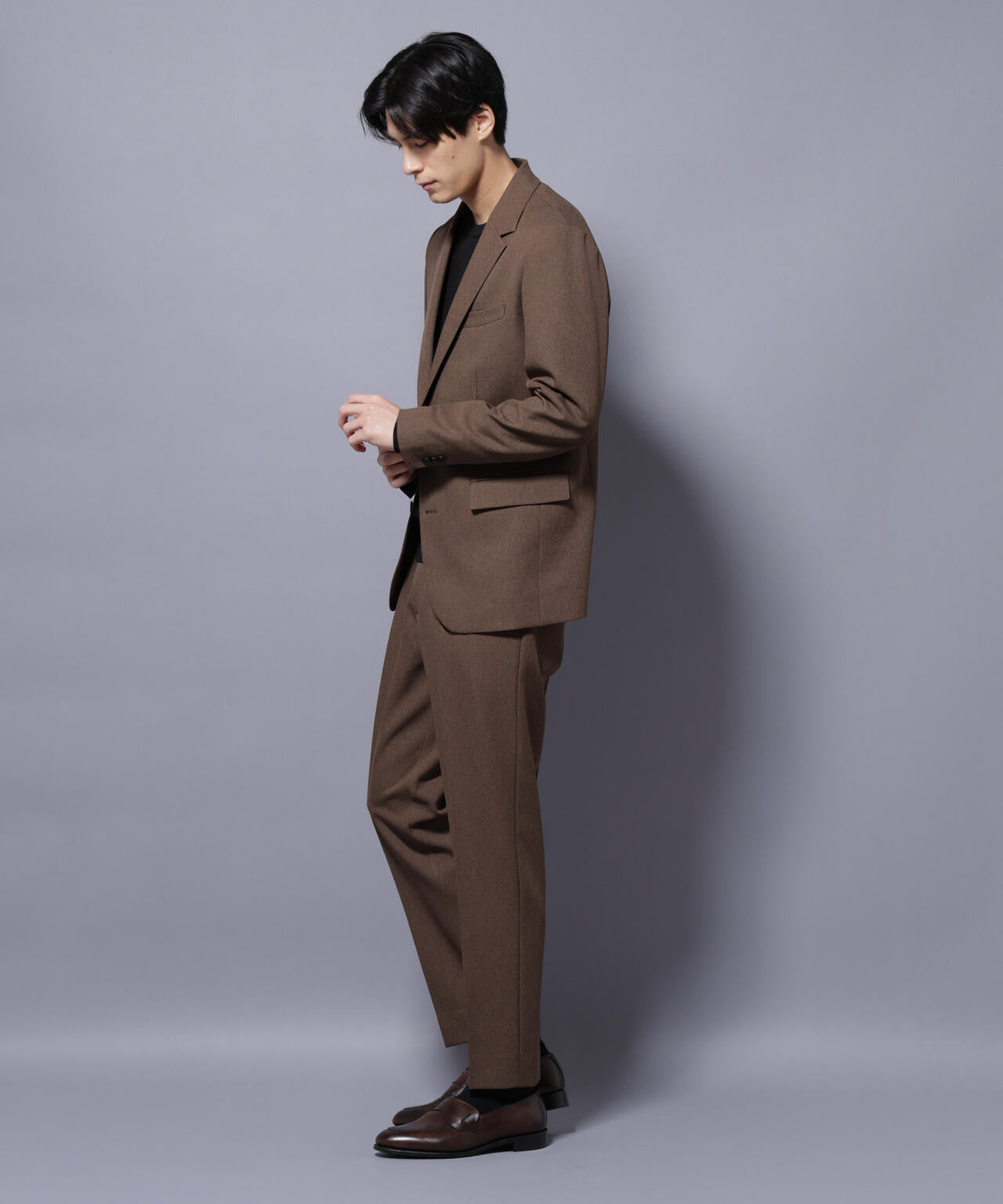 「Damerino」LANATEC(R) メランジツイルセットアップ