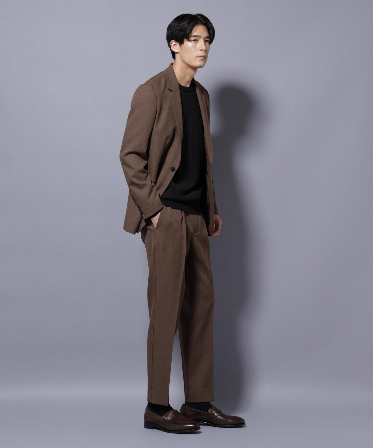 「Damerino」LANATEC(R) メランジツイルセットアップ